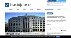 Desktop Screenshot of investujeme.cz